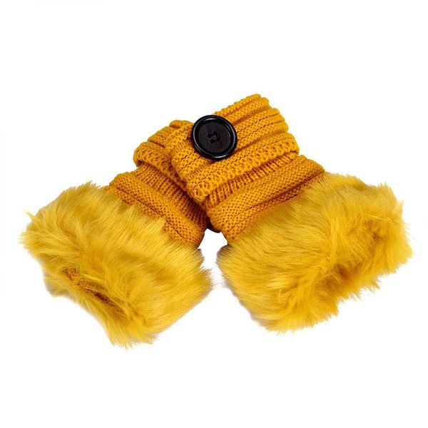 2021 women girl warm gloves winter faux fur wrist fingerless gloves mittens knitting wool guantes plush, Blue;gray
2021 women girl warm gloves winter faux fur wrist fingerless gloves mittens knitting wool guantes plush, Blue;gray