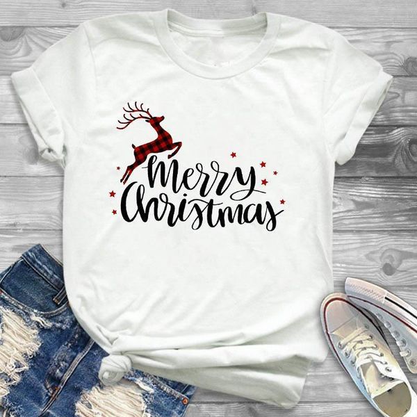women plaid deer movies new year happy fashion print merry christmas womens t-shirt tee tees graphic female t shirt t-shirts, White
women plaid deer movies new year happy fashion print merry christmas womens t-shirt tee tees graphic female t shirt t-shirts, White