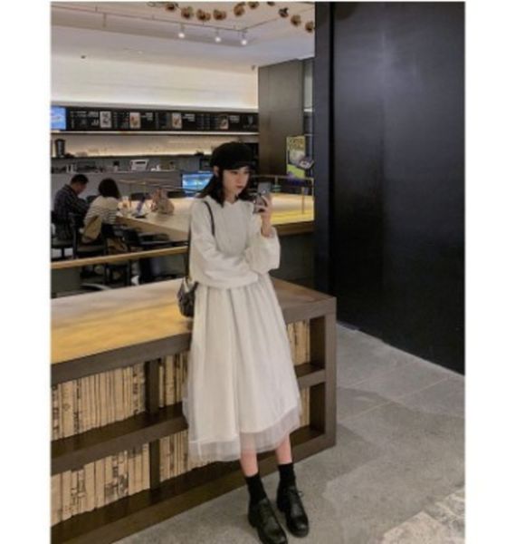 and autumn 2020 french minority spring baby crotch wide thigh thick girl's skirt patchwork dress, Black;gray
and autumn 2020 french minority spring baby crotch wide thigh thick girl's skirt patchwork dress, Black;gray