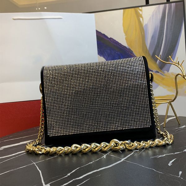 diamond flap crossbody shoulder bag thick chains sling bags sequins wallet purse beads handbag women artificial diamond pouch clutch female
diamond flap crossbody shoulder bag thick chains sling bags sequins wallet purse beads handbag women artificial diamond pouch clutch female