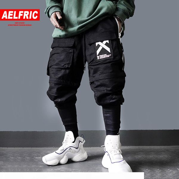 aelifric съемные multi pockets грузовые штаны мужские 2019 harajuku hip hop streetwear joggers человек эластичные талии стримовые стримовые, Black
aelifric съемные multi pockets грузовые штаны мужские 2019 harajuku hip hop streetwear joggers человек эластичные талии стримовые стримовые, Black