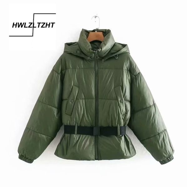 hwlzltzht winter women's down jacket warm with a hood women's park belt slim female jacket cotton padded winter coat women 201027, Black
hwlzltzht winter women's down jacket warm with a hood women's park belt slim female jacket cotton padded winter coat women 201027, Black