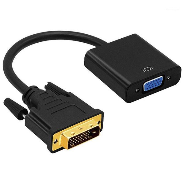 video cables & connectors dvi to vga adapter cable 1080p dvi-d 24+1 25 pin male 15 female converter for pc display1
video cables & connectors dvi to vga adapter cable 1080p dvi-d 24+1 25 pin male 15 female converter for pc display1