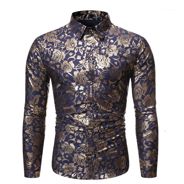 men's casual shirts 2021 men's fashion print shirt is versatile with bronzing lapel long sleeve flower shirt1, White;black
men's casual shirts 2021 men's fashion print shirt is versatile with bronzing lapel long sleeve flower shirt1, White;black