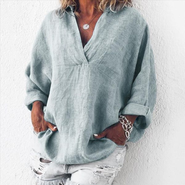 2019 autumn womens and blouses causal long sleeve female shirts turn down collar pocket women blouse shirt plus size, White
2019 autumn womens and blouses causal long sleeve female shirts turn down collar pocket women blouse shirt plus size, White