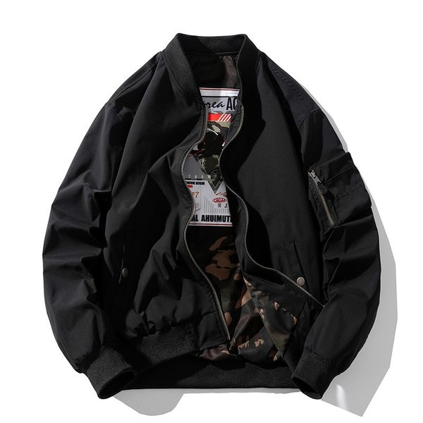 2021 new solid flight from vintage casual fashion baseball streetwear man jacket spring eyyk n612, Black;brown
2021 new solid flight from vintage casual fashion baseball streetwear man jacket spring eyyk n612, Black;brown