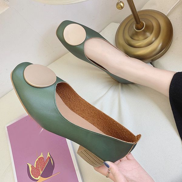 2021 new autumn women pumps ladies middle heels casual career office shoe slip on pu leather women's fashion square toe 1 j1ha, Black
2021 new autumn women pumps ladies middle heels casual career office shoe slip on pu leather women's fashion square toe 1 j1ha, Black