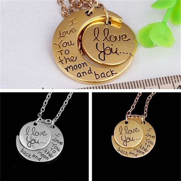 to love fashion i you necklace the moon and back for mom sister family pendant link chain
to love fashion i you necklace the moon and back for mom sister family pendant link chain