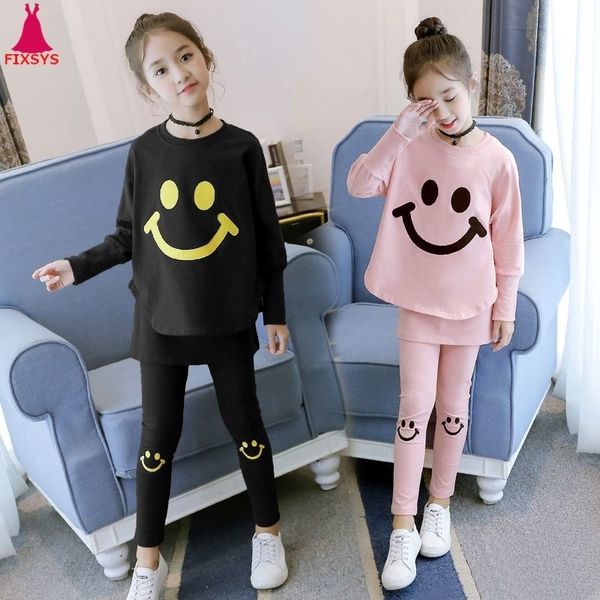 girls clothes sets autumn spring long sleeve + pants 2pcs tracksuit children clothing set kids outfit 4 5 6 7 8 years y200525, White
girls clothes sets autumn spring long sleeve + pants 2pcs tracksuit children clothing set kids outfit 4 5 6 7 8 years y200525, White