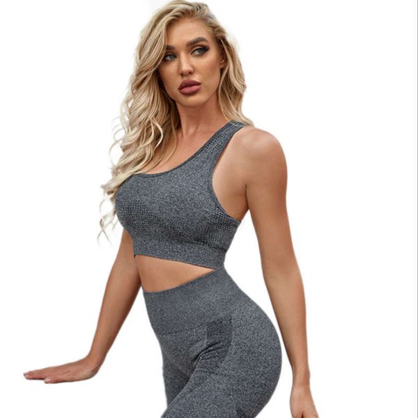 selling seamless yoga fitness moisture wicking sweat sports tight running bra set female 07, Gray
selling seamless yoga fitness moisture wicking sweat sports tight running bra set female 07, Gray