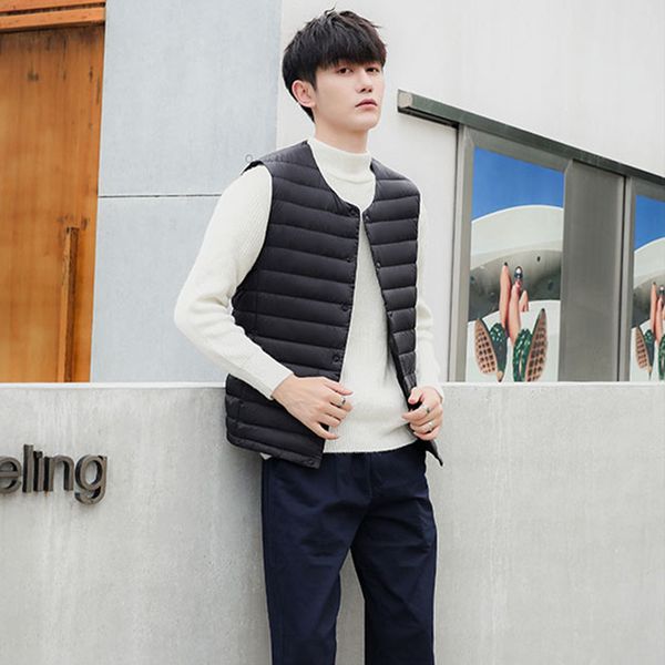 2020 new men's down vest white duck down short casual large size lightweight tank men's down vest cne fast shipping, Black
2020 new men's down vest white duck down short casual large size lightweight tank men's down vest cne fast shipping, Black