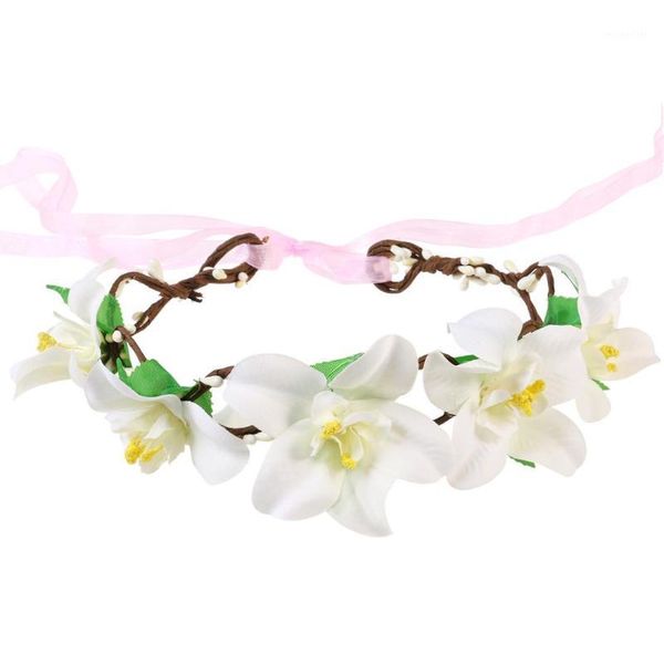 decorative flowers & wreaths womens girls festival wedding party floral flower headband hair garland headdress pography prop (white)1
decorative flowers & wreaths womens girls festival wedding party floral flower headband hair garland headdress pography prop (white)1