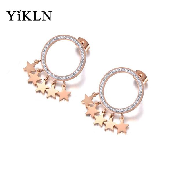 stud yikln titanium stainless steel geometric star earrings jewelry trendy white clay cz crystal circle for women ye19263, Golden;silver
stud yikln titanium stainless steel geometric star earrings jewelry trendy white clay cz crystal circle for women ye19263, Golden;silver