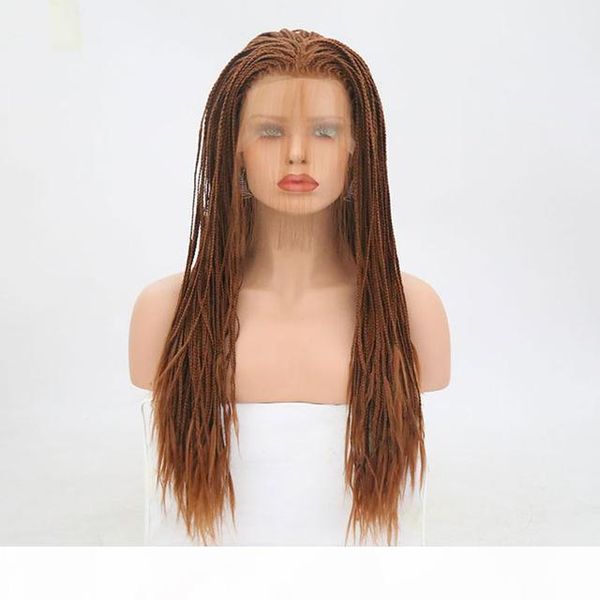 brown braided synthetic lace front wigs glueless heat resistant fiber braid lacefront wig synthetic with baby hair for black women
brown braided synthetic lace front wigs glueless heat resistant fiber braid lacefront wig synthetic with baby hair for black women