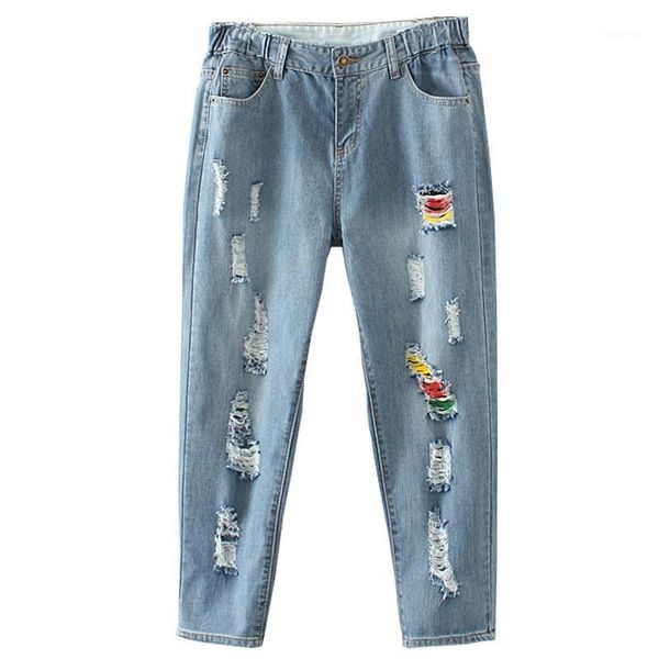 plus sized women jeans cotton material 2020 spring summer new hole large size jeans korean loose thin skinny pants jvcake xl xxl1, Blue
plus sized women jeans cotton material 2020 spring summer new hole large size jeans korean loose thin skinny pants jvcake xl xxl1, Blue