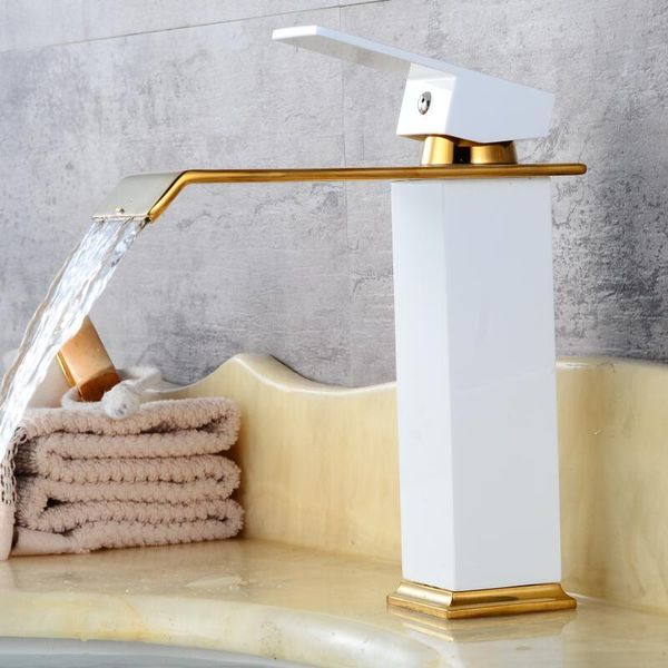 new arrive golden waterfall fashion style home multi color bath basin faucet cold and water taps black white bathroom mixer wmtunu
new arrive golden waterfall fashion style home multi color bath basin faucet cold and water taps black white bathroom mixer wmtunu