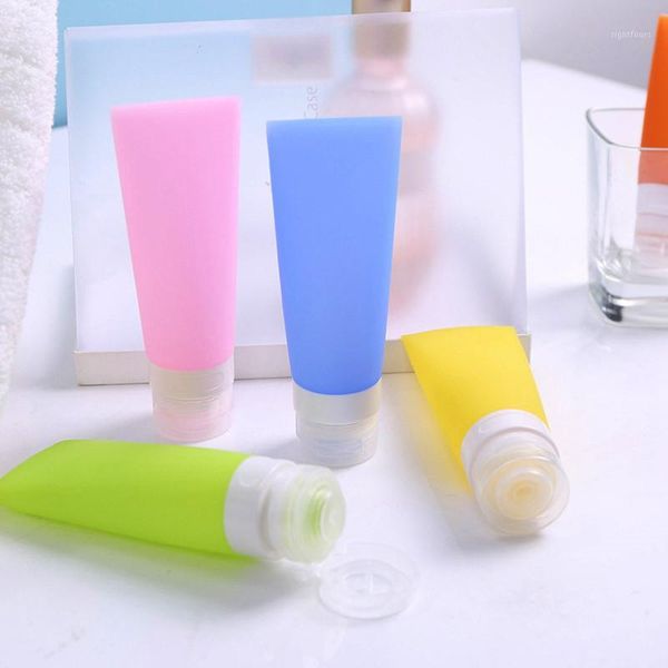1 pieces silicone refillable bottles portable outdoor travel empty tube squeezable cosmetic cream lotion containers 38/60/80ml1
1 pieces silicone refillable bottles portable outdoor travel empty tube squeezable cosmetic cream lotion containers 38/60/80ml1
