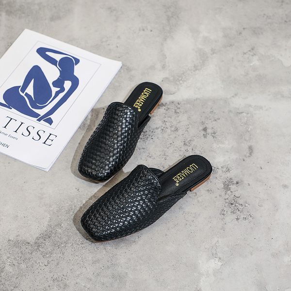 2021 new the women's stockings summer lazy woman wear slippers big-size shoes i7pv, Black
2021 new the women's stockings summer lazy woman wear slippers big-size shoes i7pv, Black