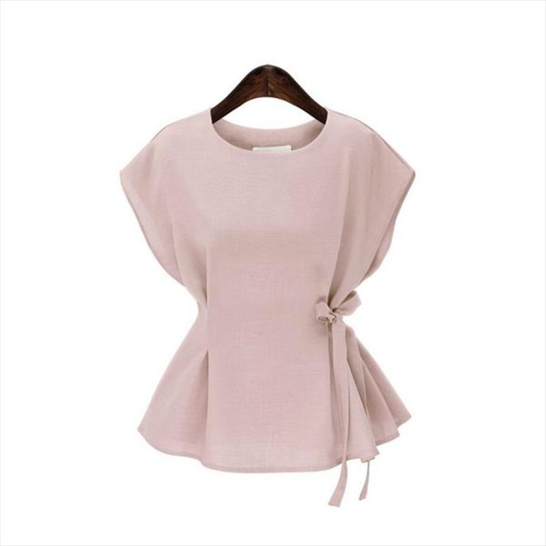 plus size summer vintage sleeveless women blouses solid peplum elegant side lace up shirt women blusas feminina, White
plus size summer vintage sleeveless women blouses solid peplum elegant side lace up shirt women blusas feminina, White
