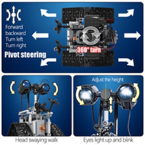 408pcs city creative rc robots electric building blocks technic remote control intelligent robots brick toys for children
408pcs city creative rc robots electric building blocks technic remote control intelligent robots brick toys for children