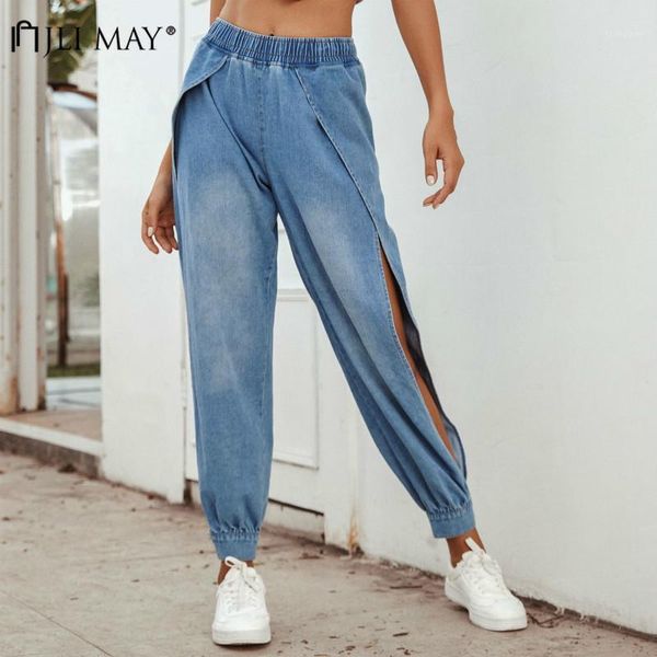 jli may hollow out long pant high waist jeans women streetwear pockets casual elastic waist loose pencil distressed jean1, Blue
jli may hollow out long pant high waist jeans women streetwear pockets casual elastic waist loose pencil distressed jean1, Blue