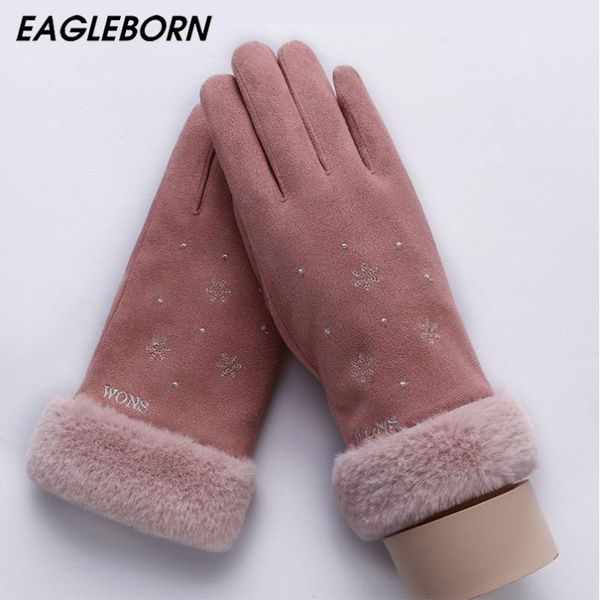 five fingers gloves fashion warm ladies winter suede riding touch screen plus velvet thick cute girl women, Blue;gray
five fingers gloves fashion warm ladies winter suede riding touch screen plus velvet thick cute girl women, Blue;gray