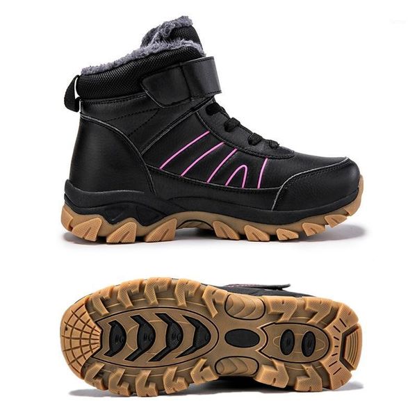 super warm men winter boots leather men boots fur plush snow winter shoes for outdoor hiking1, Black
super warm men winter boots leather men boots fur plush snow winter shoes for outdoor hiking1, Black