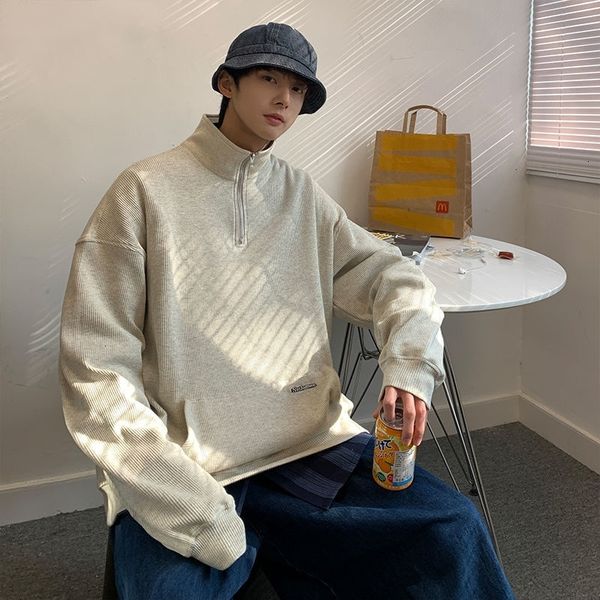 new men's casual oversize sweatshirts 2021 fashion woman korean streetwear hoodies male clothing college solid gftt, Black
new men's casual oversize sweatshirts 2021 fashion woman korean streetwear hoodies male clothing college solid gftt, Black
