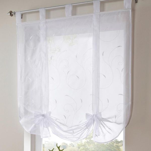 simple all- embroidered floral short roman blinds for fashion kitchen window tulle curtains louver
simple all- embroidered floral short roman blinds for fashion kitchen window tulle curtains louver