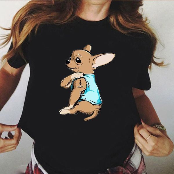 summer short sleeve t shirt graphic tees women clothing tattoo chihuahua i love mom kawaii tee female plus size white top
summer short sleeve t shirt graphic tees women clothing tattoo chihuahua i love mom kawaii tee female plus size white top