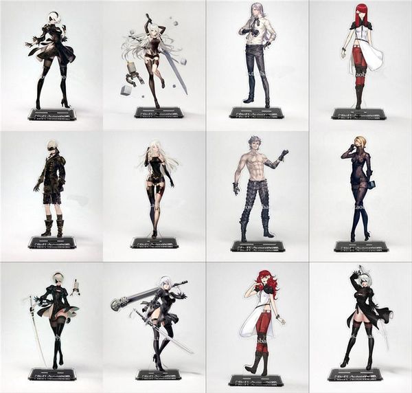 игра аниме мультфильм nier: automata yorha 2b a2 9s adam eve devola popola акриловая фигура подарок хэллоуин косплей подвесной, Silver
игра аниме мультфильм nier: automata yorha 2b a2 9s adam eve devola popola акриловая фигура подарок хэллоуин косплей подвесной, Silver