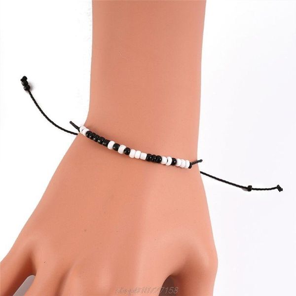 charm bracelets 2pcs i love you friendship morse code dainty beaded bracelet with secret message for women men lover jewelry n14 20 dropship, Golden;silver
charm bracelets 2pcs i love you friendship morse code dainty beaded bracelet with secret message for women men lover jewelry n14 20 dropship, Golden;silver