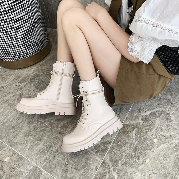 boots ankle 2021 women solid leather platform gothic shoes fashion sleeve side zipper elegant lace up shoes1, Black
boots ankle 2021 women solid leather platform gothic shoes fashion sleeve side zipper elegant lace up shoes1, Black