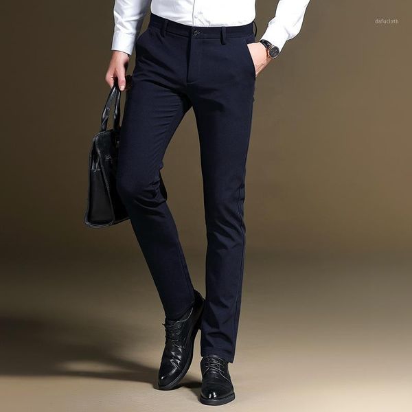 men's casual pants fitness straight polyester blends long trousers plus size 2019 winter elastic dark navy young business slacks1, Black
men's casual pants fitness straight polyester blends long trousers plus size 2019 winter elastic dark navy young business slacks1, Black