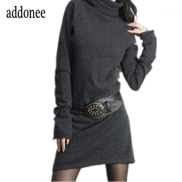 new style spring autumn winter turtleneck cashmere wool blend sweater dress solid color medium-long basic soft1, Black;gray
new style spring autumn winter turtleneck cashmere wool blend sweater dress solid color medium-long basic soft1, Black;gray