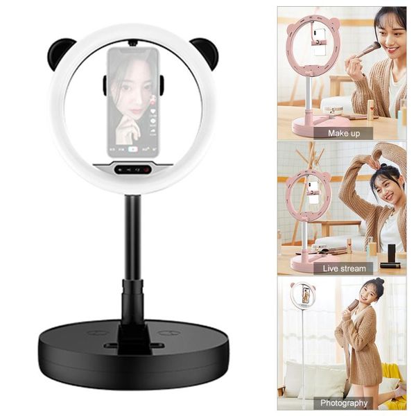 portable video led ring light foldable circle lamp with phone holder 3 color modes & 10 brightness levels for makeup selfie
portable video led ring light foldable circle lamp with phone holder 3 color modes & 10 brightness levels for makeup selfie