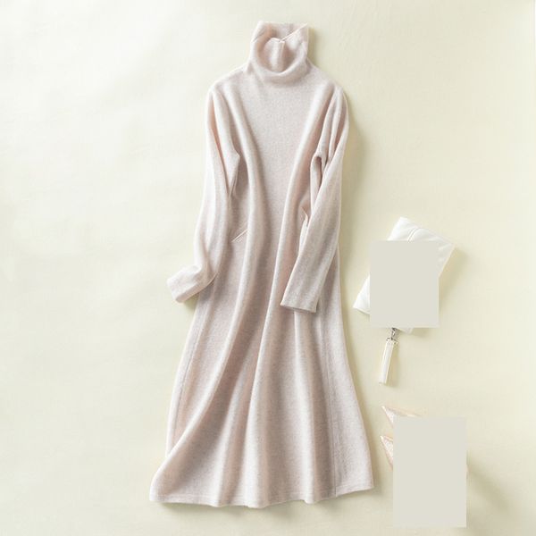 2021 new 100% tall collar wool dressed women's knitted or crocheted long straight line colour thick winter dress in sleeves azsy, Black;gray
2021 new 100% tall collar wool dressed women's knitted or crocheted long straight line colour thick winter dress in sleeves azsy, Black;gray