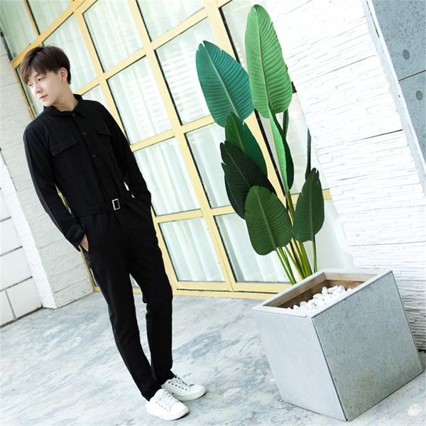 spring and autumn korean casual pants youth trend boys' jumpsuit jumpsuit slim men's work clothes small feet long pants, Black
spring and autumn korean casual pants youth trend boys' jumpsuit jumpsuit slim men's work clothes small feet long pants, Black