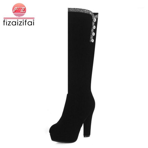 boots coolcept women high heels string beads platform shoes woman fur winter warm knee ladies footwear size 33-411, Black
boots coolcept women high heels string beads platform shoes woman fur winter warm knee ladies footwear size 33-411, Black