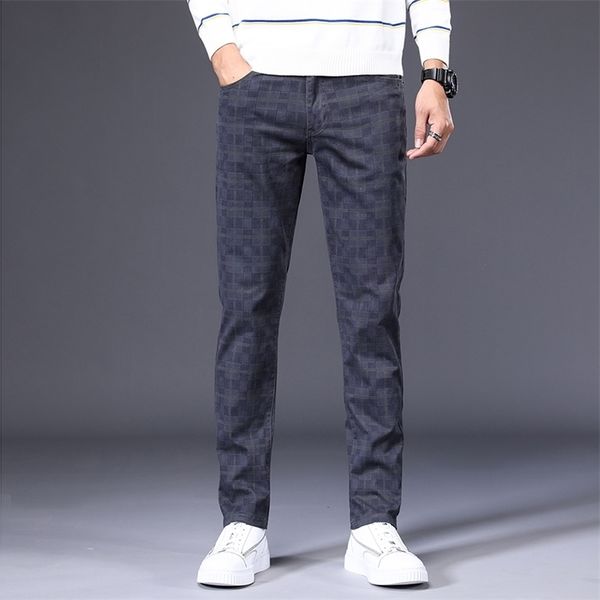 men's slim plaid casual pants autumn brand clothing high-quality cotton stretch youth fashion fit trousers large size 28-42 201128, Black
men's slim plaid casual pants autumn brand clothing high-quality cotton stretch youth fashion fit trousers large size 28-42 201128, Black