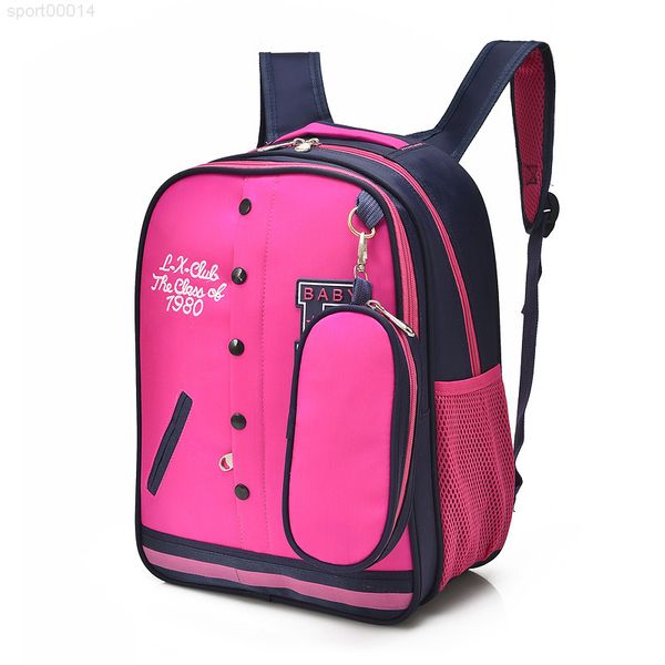 yk-leik cute bags with pencil box teenagers korean kids school backpack for girls boys children book bag girl