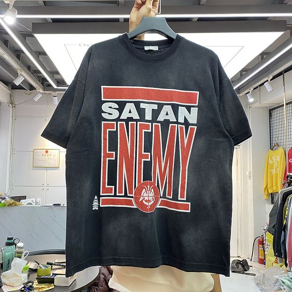 2022ss nice washed heavy fabric t shirt men women quality t-shirt summer style tee, White;black
2022ss nice washed heavy fabric t shirt men women quality t-shirt summer style tee, White;black