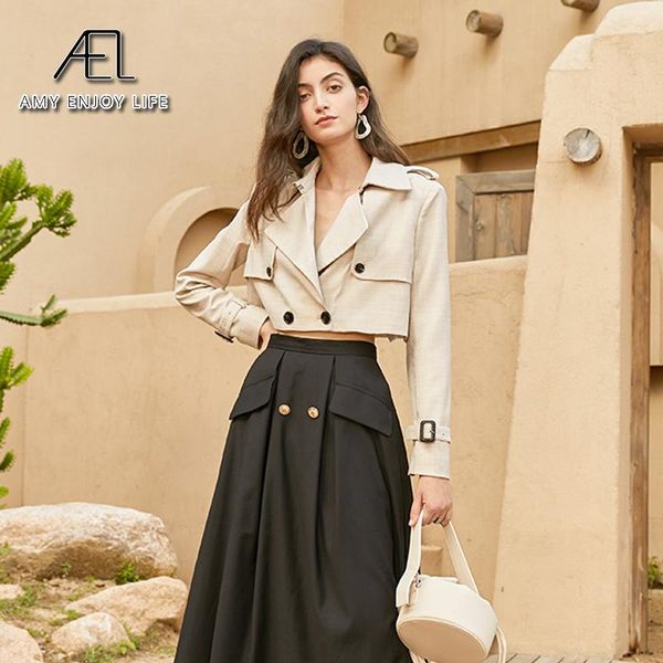 ael england jacket women spring coat long sleeve fashion cropped elegant lady jacket, Black;brown
ael england jacket women spring coat long sleeve fashion cropped elegant lady jacket, Black;brown