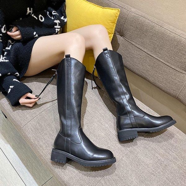 dropshipping fashion long boots female women black square heels quality pu leather knee high boots zipper winter botas high
dropshipping fashion long boots female women black square heels quality pu leather knee high boots zipper winter botas high