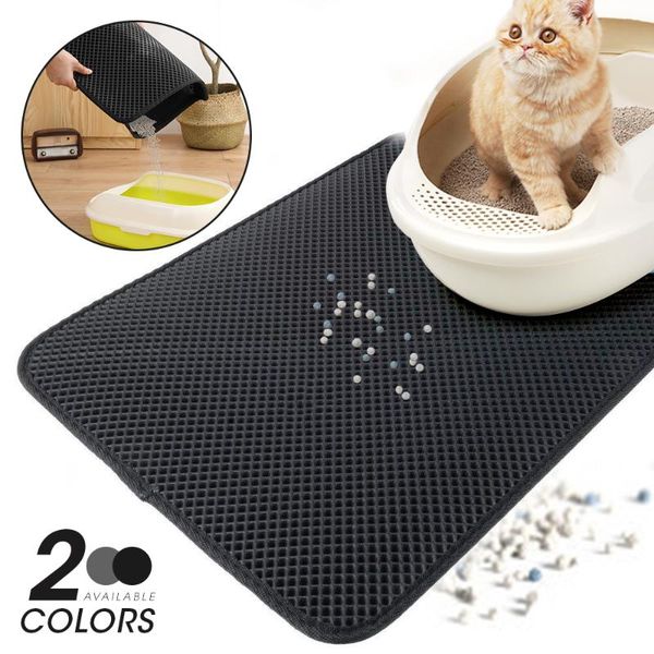cat beds & furniture double layer pet litter mat waterproof eva foldable trapper bottom non-slip clean pad cats products for pets accessorie
cat beds & furniture double layer pet litter mat waterproof eva foldable trapper bottom non-slip clean pad cats products for pets accessorie