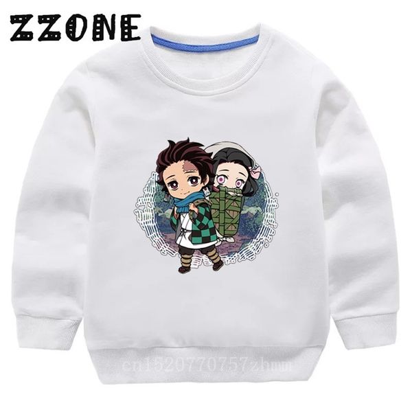 children's hoodies kids demon slayer blade of ghost print sweatshirts baby cute pullover girls boys autumn clothes lj201216, Black
children's hoodies kids demon slayer blade of ghost print sweatshirts baby cute pullover girls boys autumn clothes lj201216, Black