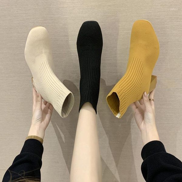 boots women's high heel boots, korean style breathable sock fashion shoes (height 5.5cm 2.17inches)1, Black
boots women's high heel boots, korean style breathable sock fashion shoes (height 5.5cm 2.17inches)1, Black