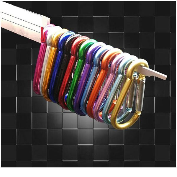 15pc aluminum carabiner d-ring outdoor spring snap clip hooks key chain clip snap hook karabiner camping jllzyn
15pc aluminum carabiner d-ring outdoor spring snap clip hooks key chain clip snap hook karabiner camping jllzyn