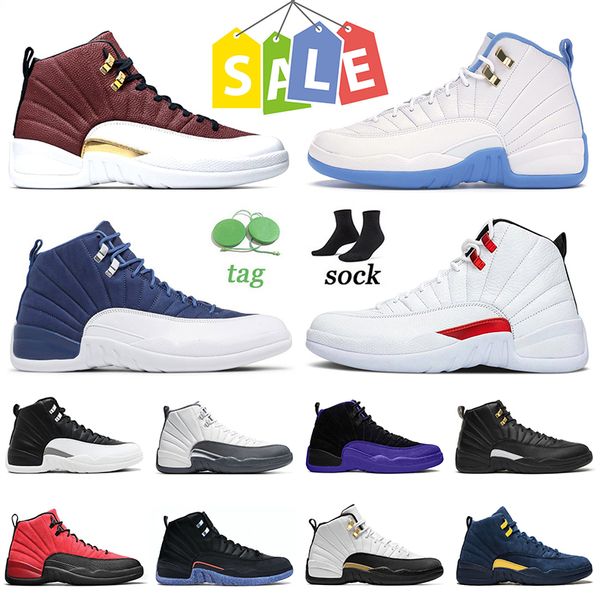 2022 fashion basketball shoes jumpman 12 12s high og sneakers university blue flu game indigo twist playoff dark concord the master royalty
2022 fashion basketball shoes jumpman 12 12s high og sneakers university blue flu game indigo twist playoff dark concord the master royalty