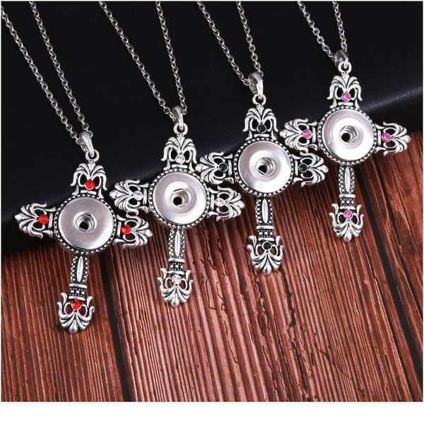 boom life new trendy faith cross style snap necklace & pendant with link chain fit 18mm snap button jewelry for wo bbysji, Silver
boom life new trendy faith cross style snap necklace & pendant with link chain fit 18mm snap button jewelry for wo bbysji, Silver